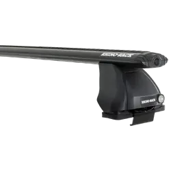 Rhino Rack Vortex 2500 Black 2 Bar Roof Rack For Kia Sorento Xm 4Dr Suv 10/09 To 05/15