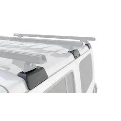 Rhino Rack Heavy Duty Rcl Black 3 Bar Rhino-Rack Backbone Roof Rack For Jeep Wrangler Jl 4Dr 4Wd Hard Top 04/19 On