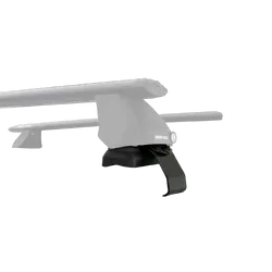 Rhino Rack Vortex 2500 Black 2 Bar Roof Rack For Toyota Rav4 Gen 5, Xa50 5Dr Suv 19 On