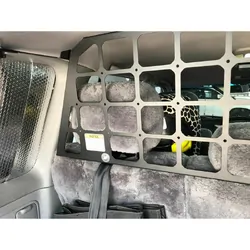 Light Cargo & Pet Barrier to suit Toyota LandCruiser 100/105 [Rear Handles Downwards]