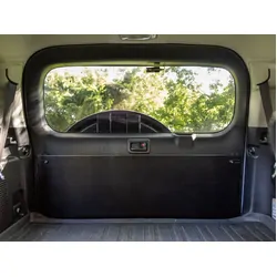 Rear Door Drop Down Table and Cage to suit Toyota Prado 150 / Lexus GX 460 [Undara Black]
