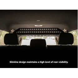 Standalone Rear Roof Shelf to suit Toyota LandCruiser LC300 [Small Side Molle Panels]