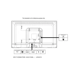 Englaon ENGLAON 40'' Full HD Smart 12V TV With Built-in Chromecast and Bluetooth Android 11