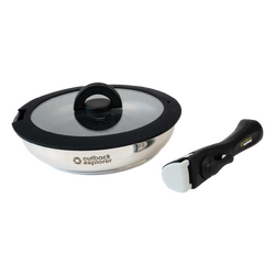 Outback Explorer Smart Storage Non-Stick Fry Pan 24cm