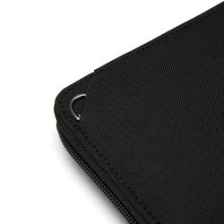 PACSAFE RFIDsafe Continental Wallet S25 - Jet Black