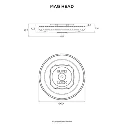 Quad Lock Mag Standard Head