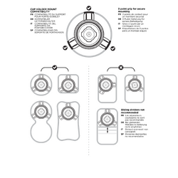 Quad Lock Car - Cup Holder Mount