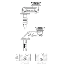Quad Lock Motorcycle Fork Stem Mount