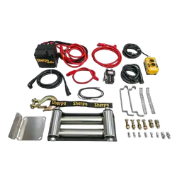 Sherpa Mule Winch 24V 17,000lb, 45m cable, dual motors