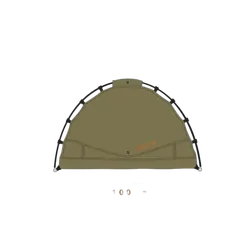 Darche Dusk to Dawn 1100 Swag with 70mm Mat