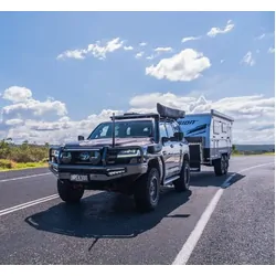 MSA Towing Mirrors to suit Ford Ranger (2012-05/2022) - Black, Electric