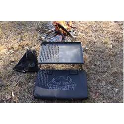 Collapsible BBQ Plate