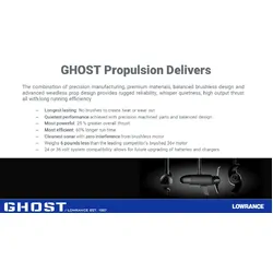 Lowrance Ghost 52" Trolling Motor