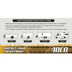 Adco Class C Motorhome Cover 26-29ft