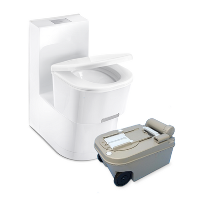 Dometic Saneo Cassette toilet - Ceramic Bowl, Standard Console