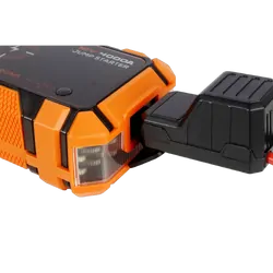 Wildtrak Jumpstarter S4000A 28Ah H/Duty Case W/Charge 500L Torch