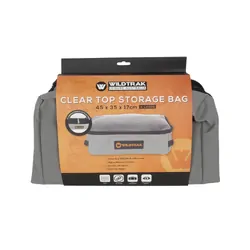 Wildtrak Bag Clear Top Xl 400Gsm Ripstop Canvas 45X35X17Cm