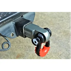 Megapro 5000Kg 50mm Tow Bar Mounted Soft Shackle Compatible Recovery Hitch