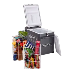 Engel 39 Litre Combi Portable Fridge and Freezer & Msa Ds40 Fridge Drop Slide Bundle