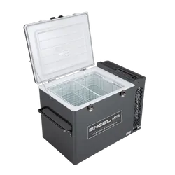 Engel 80 Litre Portable Fridge-Freezer & Msa Ds60 Fridge Drop Slide Bundle