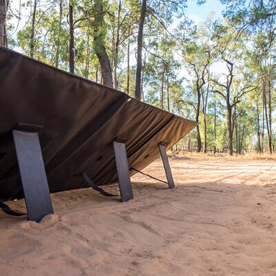 200w Heavy Duty Portable Solar Mat - No Regulator