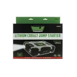 Lithium Cobalt Jump Starter For 28,000Mah For 2,500 Amp
