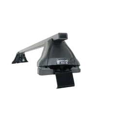 Rhino Rack Euro 2500 Black 2 Bar Roof Rack For Hyundai Elantra 4Dr Sedan 06/11 To 01/16