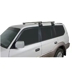 Rhino Rack Heavy Duty Rl110 Silver 2 Bar Roof Rack For Toyota Townace 2Dr Van 04/92 To 01/97