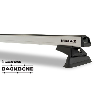 Rhino Rack Heavy Duty Rcl Silver 3 Bar Rhino-Rack Backbone Roof Rack For Jeep Wrangler Jl 4Dr 4Wd Hard Top 04/19 On