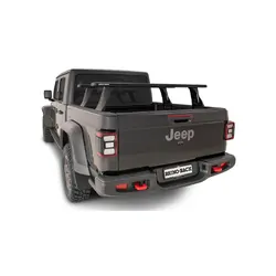 Rhino Rack Reconn-Deck 2 Bar Ute Tub System For Jeep Gladiator Jt With Trail Rails Installed 4Dr Ute 20 On