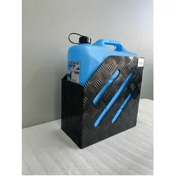 On The Go RV Accessories Jerry Can Holder Left Hand 20l Black