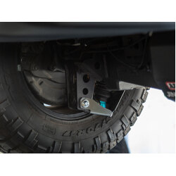 Rear Shock Absorber Stone Guards to suit Toyota LandCruiser LC200 with JMACX GVM Upgrade [Natural]