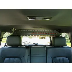 Standalone Rear Roof Shelf to suit Toyota LandCruiser LC200 [With Small Side Molle Panels]
