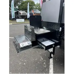 On The Go RV Accessories BBQ Slide Combo Kit DS570 Royale