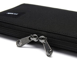 PACSAFE RFIDsafe Continental Wallet S25 - Jet Black