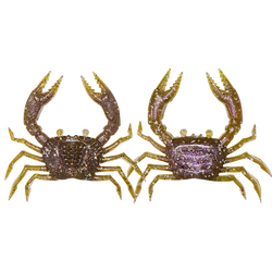 Rapala Crush City Trickster 1.5" Soft Plastic Black Nightmare