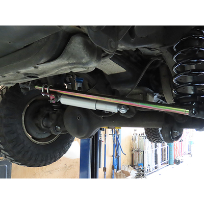 Superior Drag Link Comp Spec 4340m Solid Bar 2-6 Inch (50-150mm) Lift To Suit Nissan Patrol GU 1/2000 On Wagon Adjustable (Each)