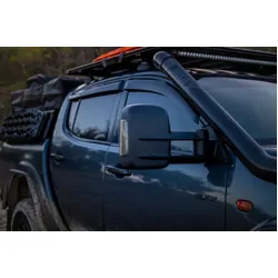 Extendable Towing Mirrors For Toyota Hilux 2005-2015 - Black