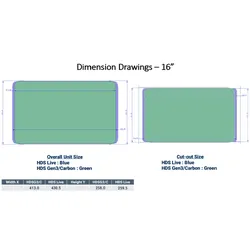 Lowrance HDS-16 PRO No Transducer (AUS/NZ)