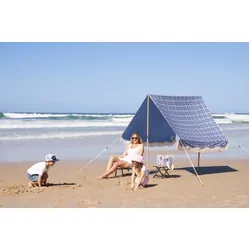 Oztrail Palm Club Beach Tent - Bells Beach Blue