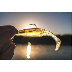 Berkley PowerBait Paddlestinger Soft Plastic 3inch Electric Shad