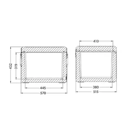 Dometic CI-55 Roto Moulded COOL-ICE 55L Ice Box.