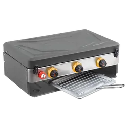 Gasmate Turbo 2 Burner Lpg Stove & Grill