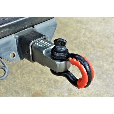 Megapro 5000Kg 50Mm Tow Bar Mounted Soft Shackle Compatible Recovery Hitch