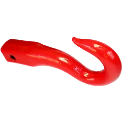 Carbon Shinbusta Forged Recovery Hook - Red