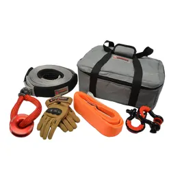Carbon Scout Pro 15K Winch And Recovery Kit Combo