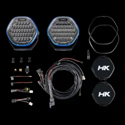 Hardkorr Hyperion LED Driving lights 9" Pair