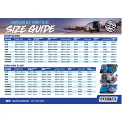 Msa Ds60Side Side Drop Slide