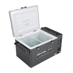 Engel 80 Litre Portable Fridge-Freezer & Msa Ds60 Fridge Drop Slide Bundle