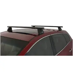 Rhino Rack Vortex 2500 Black 2 Bar Fmp Roof Rack For Mazda Cx-9 5Dr Suv 12/07 To 06/16